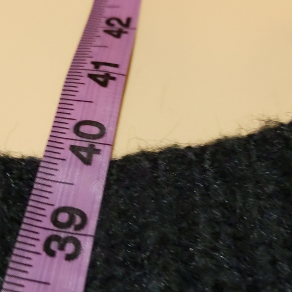 Joe Fresh| NWT Black Long Cardigan Acrylic Blend With Cuffed Sleeves - Picture 7 of 15